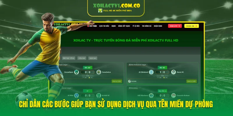 Chỉ dẫn các bước giúp bạn sử dụng dịch vụ qua tên miền dự phòng